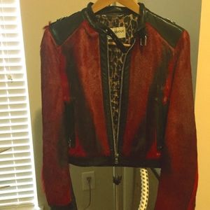 Dolce & Gabbana Real Fur & Leather jacket Vintage